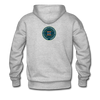 XZAKA Men "Enjoy Life" Motivational Hoodie - M7102 - heather gray