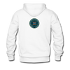 XZAKA Men "Enjoy This Life" Motivational Hoodie - M7103 - white