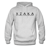 XZAKA Men "Say It" Motivational Hoodie - M7105 - ash 