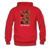 XZAKA Men "Game On" Motivational Hoodie - M7110 - red