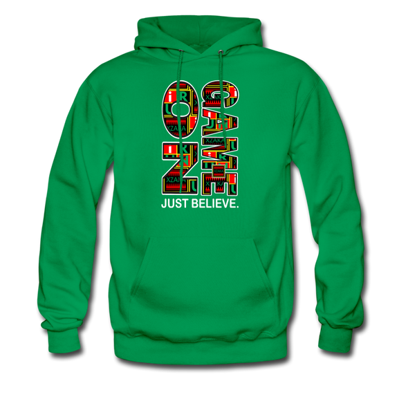 XZAKA Men "Game On" Motivational Hoodie - M7110 - kelly green