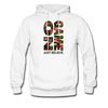 XZAKA Men "Game On" Motivational Hoodie - M7109 - white