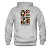 XZAKA Men "Game On" Motivational Hoodie - M7109 - heather gray