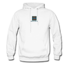 XZAKA Men "Never Give Up" Motivational Hoodie - M7112 - white