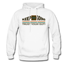 XZAKA Men "Trust Your Gut" Motivational Hoodie - M7118 - white