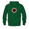 XZAKA Men "Self-Talk Power" Motivational Hoodie - M7123 - forest green