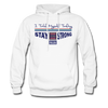 XZAKA Men "Self-Talk Power" Motivational Hoodie - M7126 - white