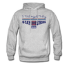 XZAKA Men "Self-Talk Power" Motivational Hoodie - M7126 - heather gray