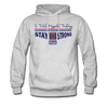 XZAKA Men "Self-Talk Power" Motivational Hoodie - M7126 - ash 