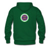 XZAKA Men "Self-Talk Power" Motivational Hoodie - M7128 - forest green