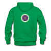 XZAKA Men "Self-Talk Power" Motivational Hoodie - M7128 - kelly green