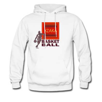 XZAKA - Men "Basketball" Motivational Hoodie - M7131 - white