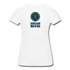 XZAKA - Women "Dream Big" Motivational T-Shirt - W2101 - white