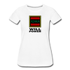 XZAKA - Women "Will Power" Motivational T-Shirt - W2103 - white