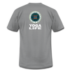 XZAKA - Women "Yoga Life" Motivational T-Shirt - W2106 - slate