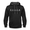 XZAKA Men "Say It" Motivational Hoodie - M7135 - black/asphalt