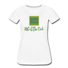 XZAKA - Women "Rest At The End" Motivational T-Shirt - W2113 - white