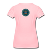 XZAKA - Women "Peace Within" Motivational V-Neck T-Shirt - W2114 - pink