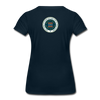 XZAKA - Women "Peace Within" Motivational T-Shirt - W2114 - deep navy