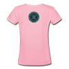 XZAKA - Women "Peace Within" Motivational V-Neck T-Shirt - W211 - pink