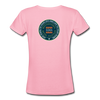 XZAKA - Women "Peace Within" Motivational V-Neck T-Shirt - W2116 - pink