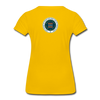 XZAKA - Women "Inner Peace" Motivational T-Shirt - W2118 - sun yellow