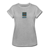 XZAKA - Women "iWorkOut" Motivational T-Shirt - W2124 - heather gray