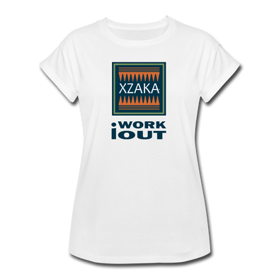 XZAKA - Women "Peace Within" Motivational T-Shirt - W2115 - white