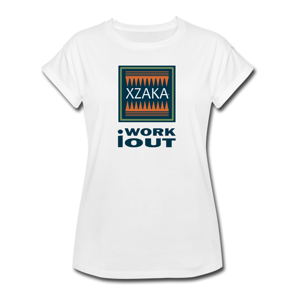 XZAKA - Women "Peace Within" Motivational T-Shirt - W2115 - white