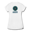 XZAKA - Women "Peace Within" Motivational T-Shirt - W2115 - white