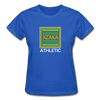 XZAKA - Women "Athletic" Motivational T-Shirt - W2130 - royal blue