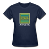 XZAKA - Women "Athletic" Motivational T-Shirt - W2130 - navy