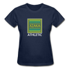 XZAKA - Women "Athletic" Motivational T-Shirt - W2130 - navy