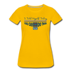 XZAKA - Women "You Can Do This" Motivational T-Shirt - W2135 - sun yellow