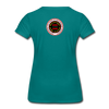 XZAKA - Women "Do The Work" Motivational T-Shirt - W2140 - teal