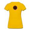 XZAKA - Women "Game On" Motivational T-Shirt - M2269-1 - sun yellow