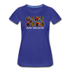 XZAKA - Women "Game On" Motivational T-Shirt - M2269-2 - royal blue