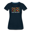 XZAKA - Women "Game On" Motivational T-Shirt - M2269-2 - deep navy