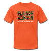 XZAKA - Women "Game On" Motivational T-Shirt - M2271-2 - orange