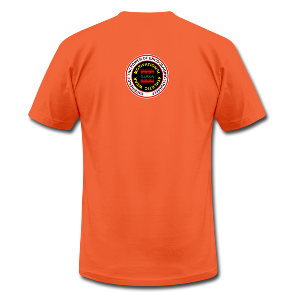 XZAKA - Women "Game On" Motivational T-Shirt - M2271-2 - orange