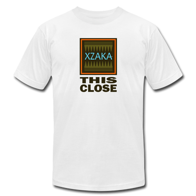 XZAKA - Women "This Close" Motivational T-Shirt - M2271 - white