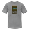 XZAKA - Women "This Close" Motivational T-Shirt - M2271 - slate