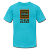 XZAKA - Women "This Close" Motivational T-Shirt - M2271 - turquoise