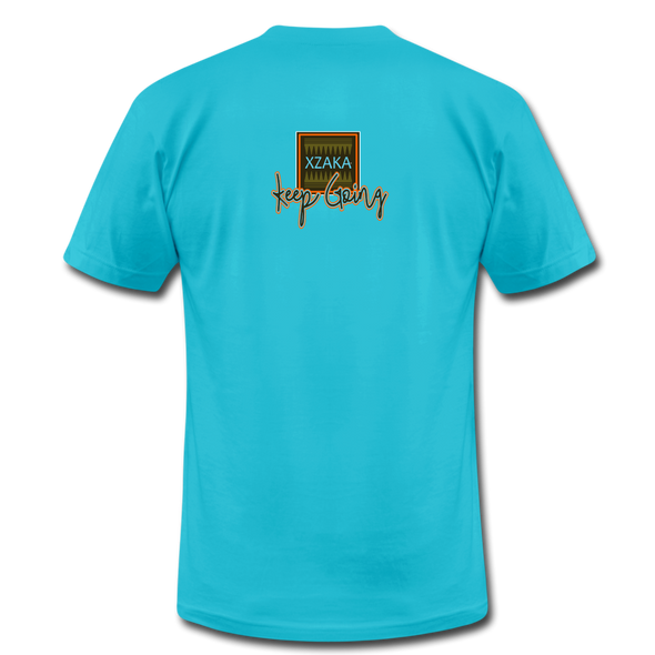 XZAKA - Women "This Close" Motivational T-Shirt - M2271 - turquoise