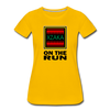 XZAKA - Women "Trust Your Gut" Motivational T-Shirt - W2141 - sun yellow