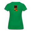 XZAKA - Women "On The Run" Motivational T-Shirt - W2142 - kelly green