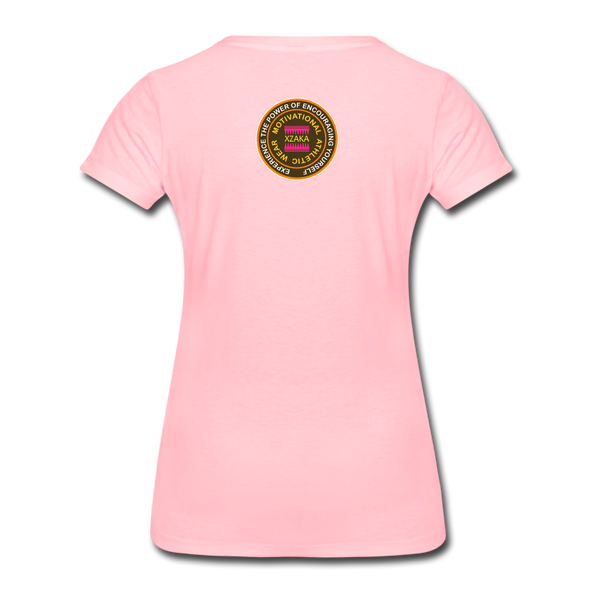 XZAKA - Women "Love 2 Run" Motivational T-Shirt - W2146 - pink