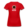 XZAKA - Women "iRide" Motivational T-Shirt - W2146 - red