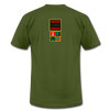 XZAKA - Women "RUN" Motivational T-Shirt - W2150 - olive