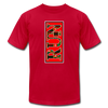 XZAKA - Women "RUN" Motivational T-Shirt - W2150 - red